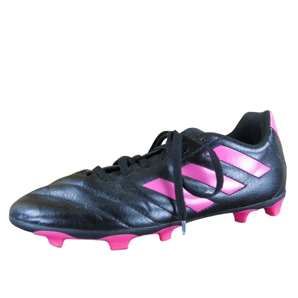 adidas Sneaker  Girl Y‎ 5.5 Medium Athletic Black Synthetic Lace Up